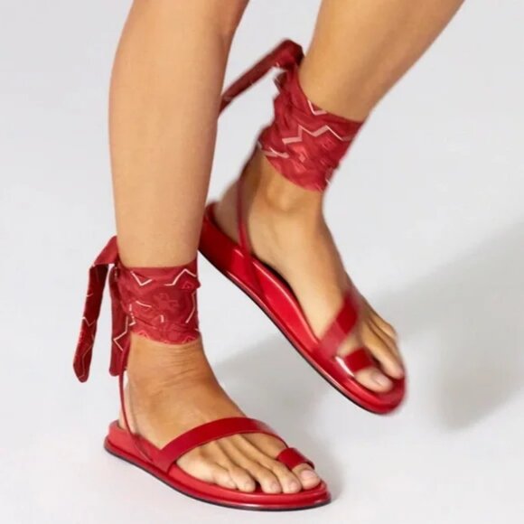 New Tamara Mellon x D'Ascoli Exclusive Oasis Sandals - Picture 1 of 12